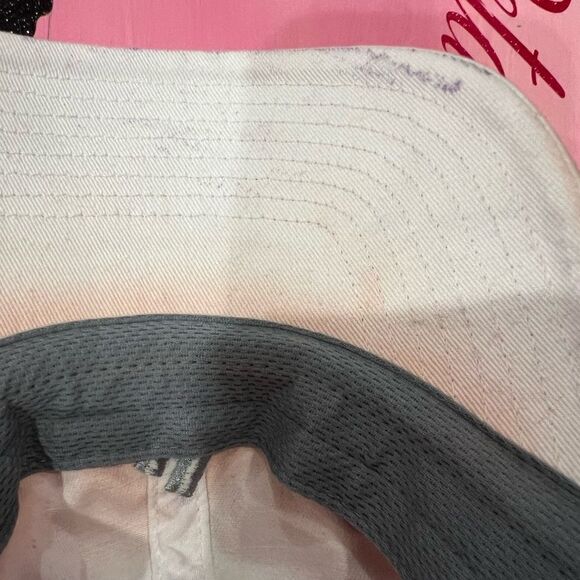 Ladies Adidas pink and orange tie dye ball cap - Picture 6 of 6